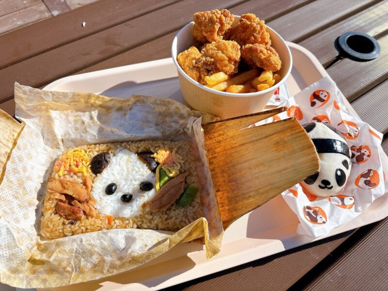 上野公園のパンダグルメ